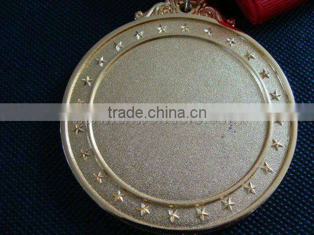 High quality silver color blank sports medals