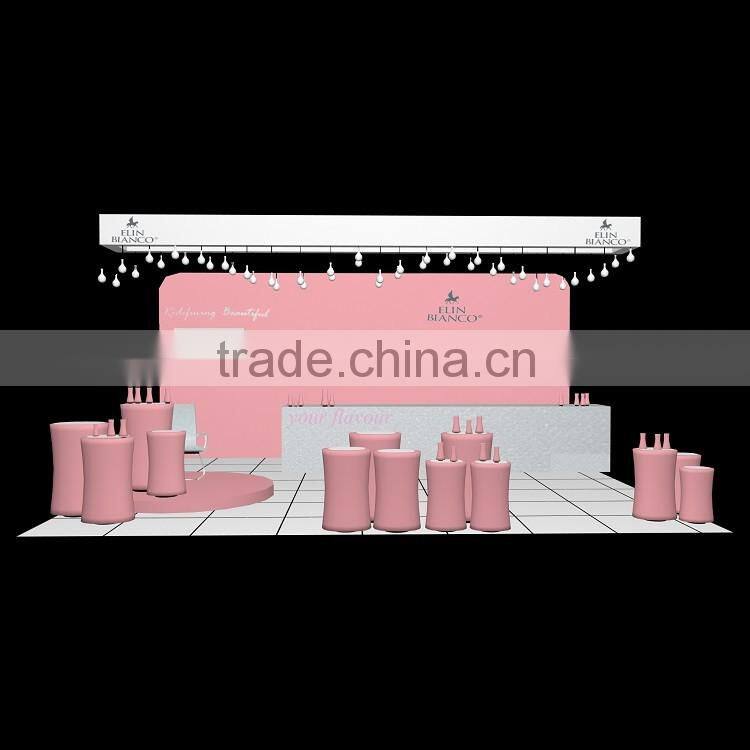 Custom Printing Fashion Display Stands for Exhibition, High Quality Stands for Trade Show, Portable Trade Show Booth