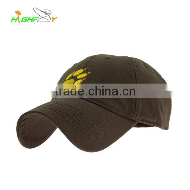 high quality 100%cotton plain 6 panel customize embroidery design baseball cap