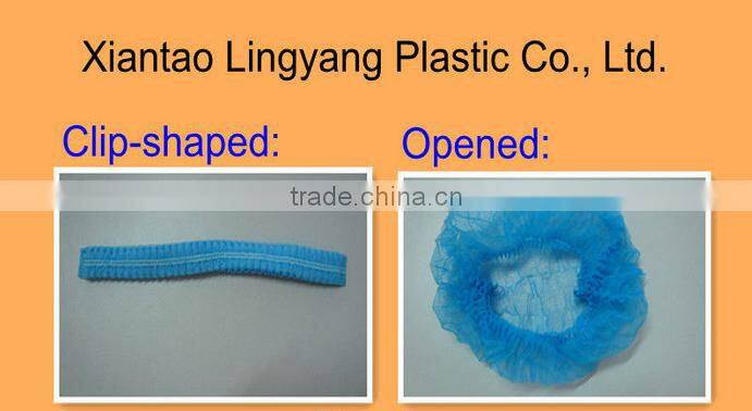Disposable non woven crimp surgeons mob cap