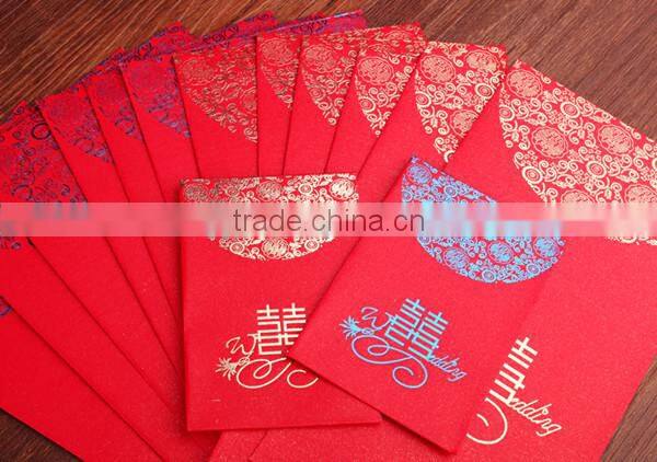 Hot Selling Bespoke Chinese Red Envelopes Design Wholesales Price