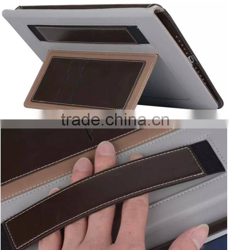 New premium handheld leather case for ipad mini, for ipad mini case, for mini ipad leather case with stand
