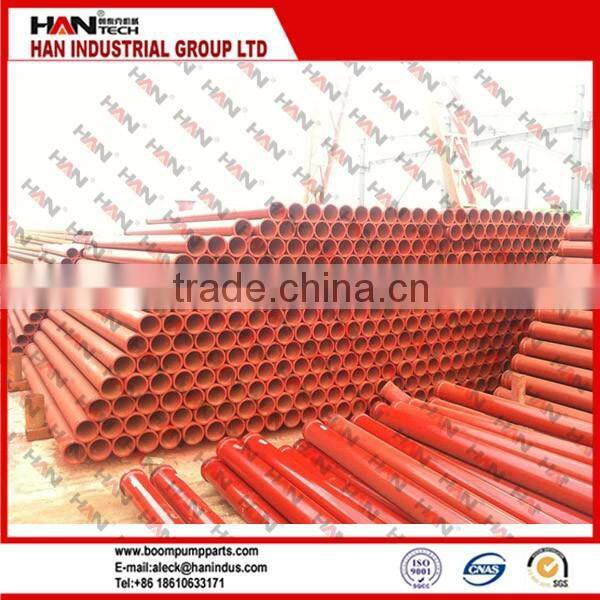 seamless pipe ST52 DN125/5.5" Concrete Pump Pipe 4.5mm