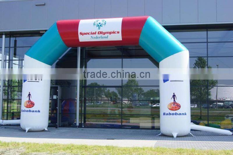 inflatable unive arch /inflatable line arch/pvc material arch