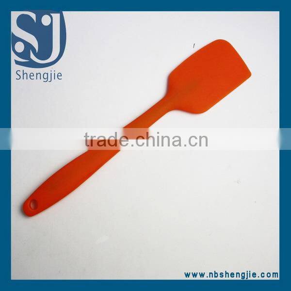 Trade assurance Promotional silicone bbq scraper, cheap silicone spatula in high quality,silicone slicker for cooking