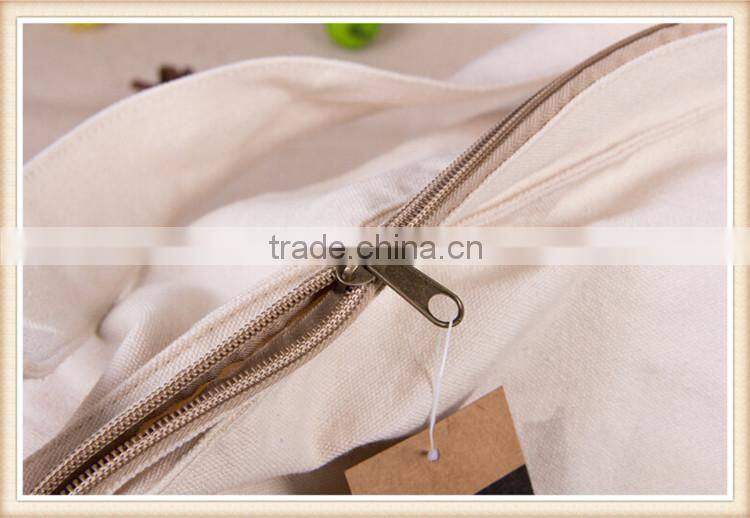 Cat pattern printing canvas tote bag