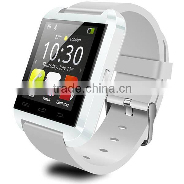 online shopping waterproof silicone charm u8 bluetooth smart wrist watch of bracelet mobile phone