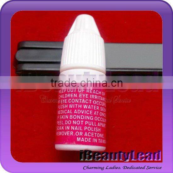 3g plastic nail glue bottle