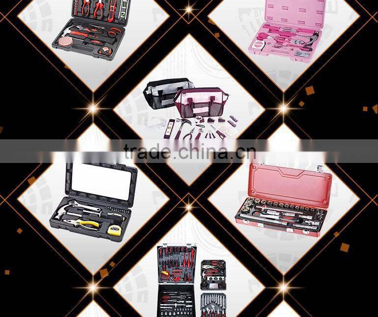 62Pcs Professional High Quality hand tool kit, Household Hardware Tools