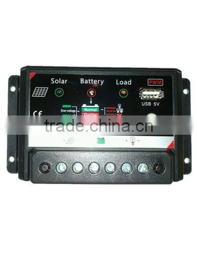 PWM DC12V/24V 20A solar panel/ solar fan/ lights Solar charge controller with USB port