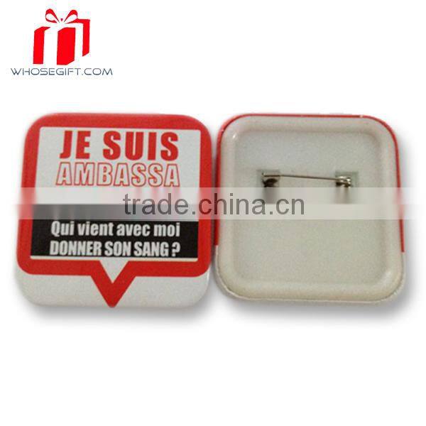 Paper Card Badge Pin,Game Tin Badge