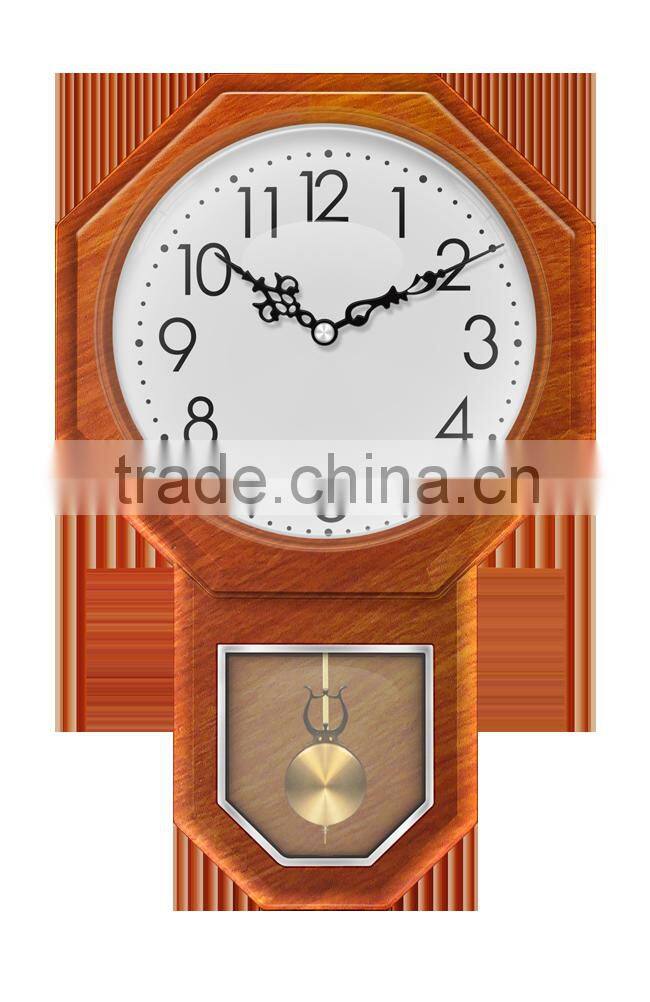 WC21501 automatic calender wall clock/selling well all over the world