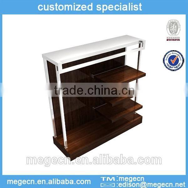 metal exhibition garment horizontal bar display shelf