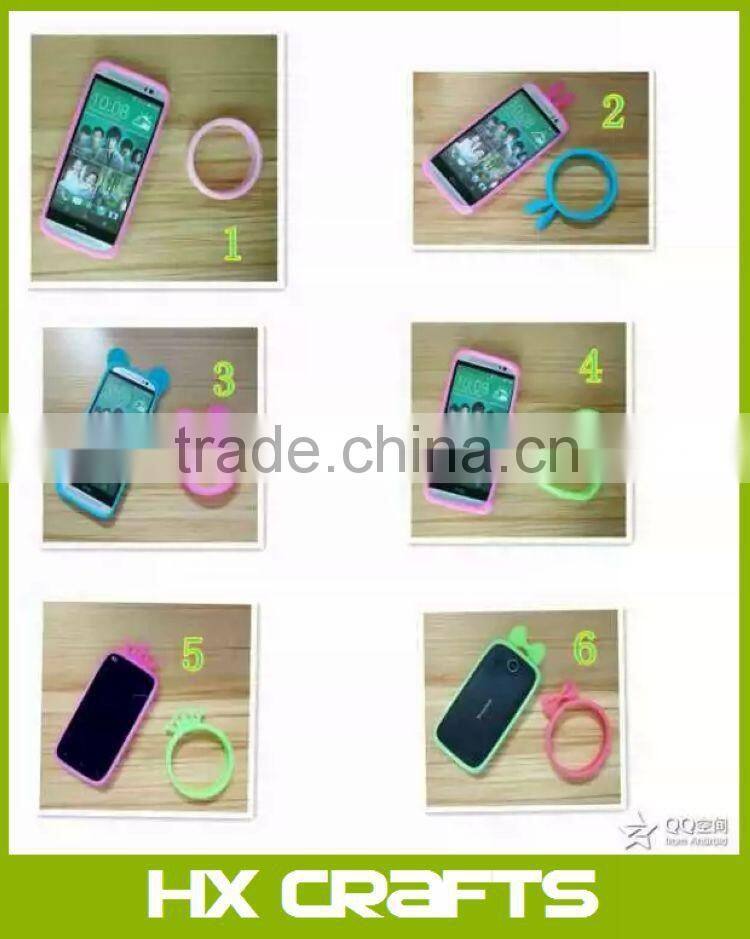 Circle frame china wholesale market silicone case to protect 4" smart phone&7"