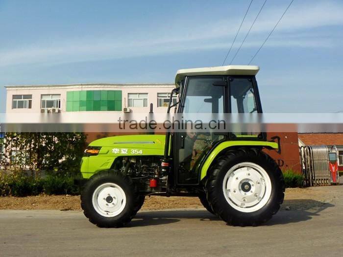 Made in China HUAXIA tractor factory 35HP farm Tractor fit with cabib with CE