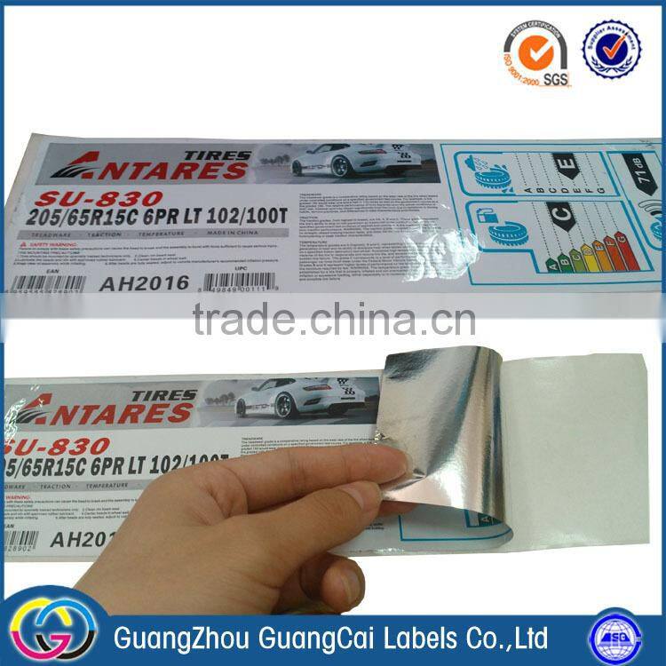 promotion car type sticker