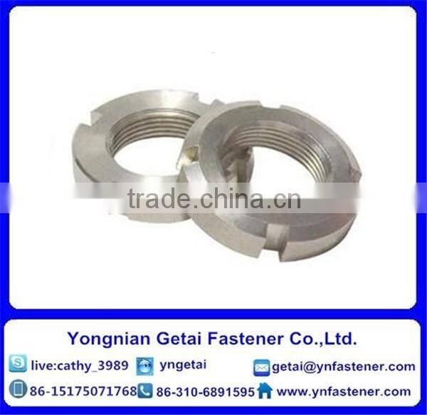 Different Types of Round Nuts Zinc Plated