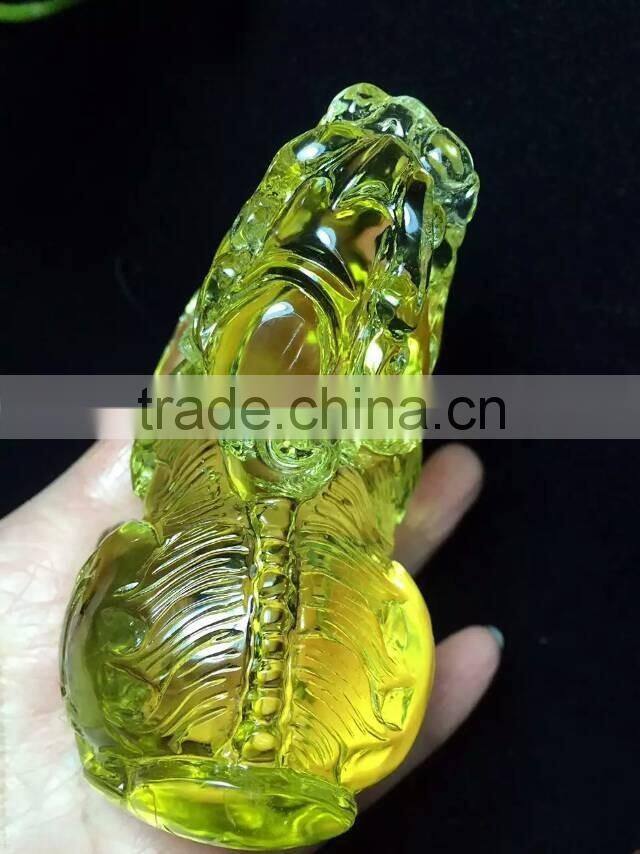 Hot sale business gift Nature citrine crystal The mythical wild animal