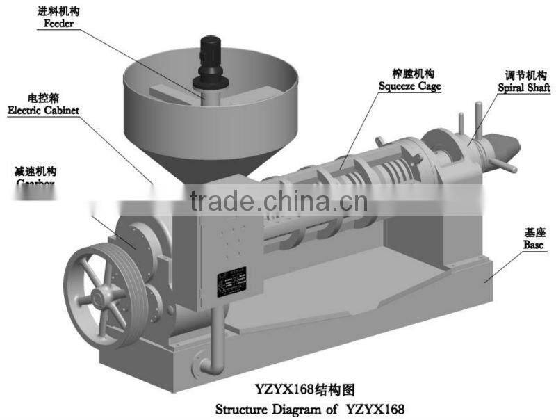 High efficiency!!! 20ton per day Vegetable oil expellers