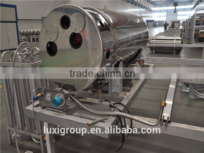 Global export 500L LNG cryogenic storage cylinder for vehicle