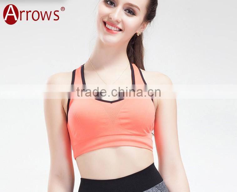 Sexy Fitness Women Sports Bra Gym Running Jogging Crop Top Tank Padded Underwear Tennis Vest Yoga Sports Bra