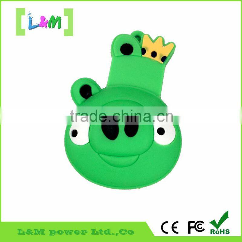 Customized Cute PVC/Rubber USB Flash Drive