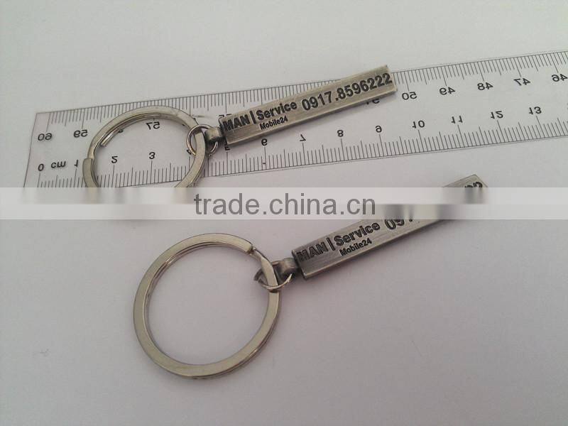 Promotional Gifts Your Own Logo Zinc Alloy Metal Key Chain