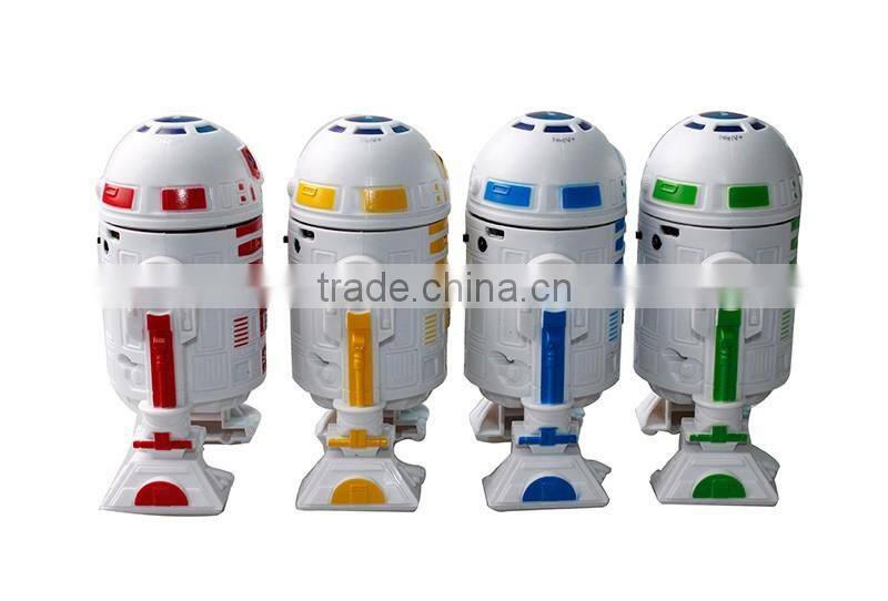 2016 hot new Robot design cartoon gift bluetooth speaker shenzhen mini portable
