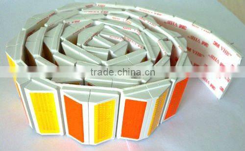 coil Guardrail reflector band /highway coil guardrareflectoril strip/light reflector reminding people