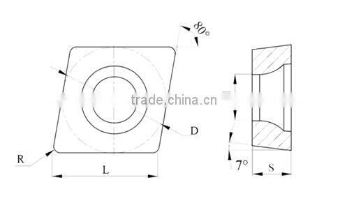 Better Performance carbide lathe turning tool
