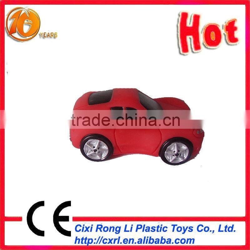 rubber car toy