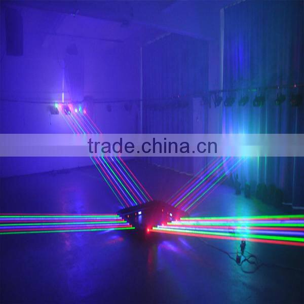 9-head Moving-Head Fat-Beam Laser Curtain Club disco lighting