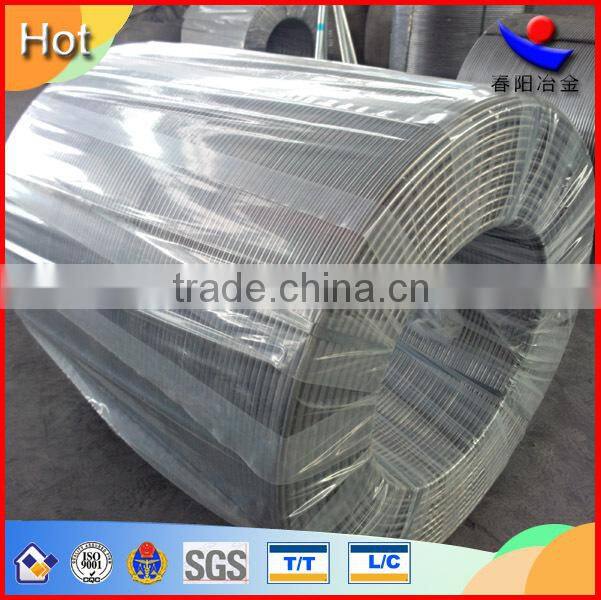 calcium silicon welding wire as heat-raiser for converter steelmaking