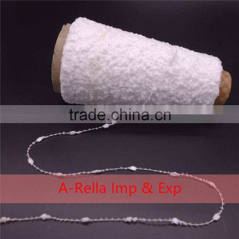 fancy yarn with the beads and the sequin new style