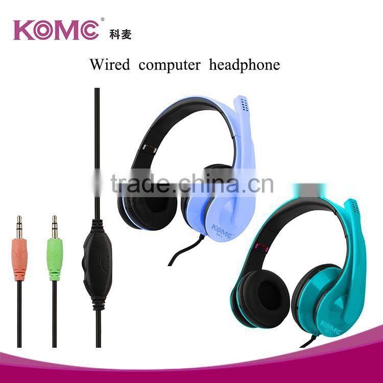 Phone accessories headset popular stereo headphones silicone earphone headset, headphone with mic