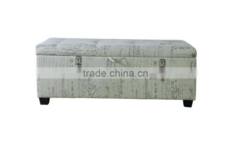 Europe Popular Home Foldable shoe storage ottoman