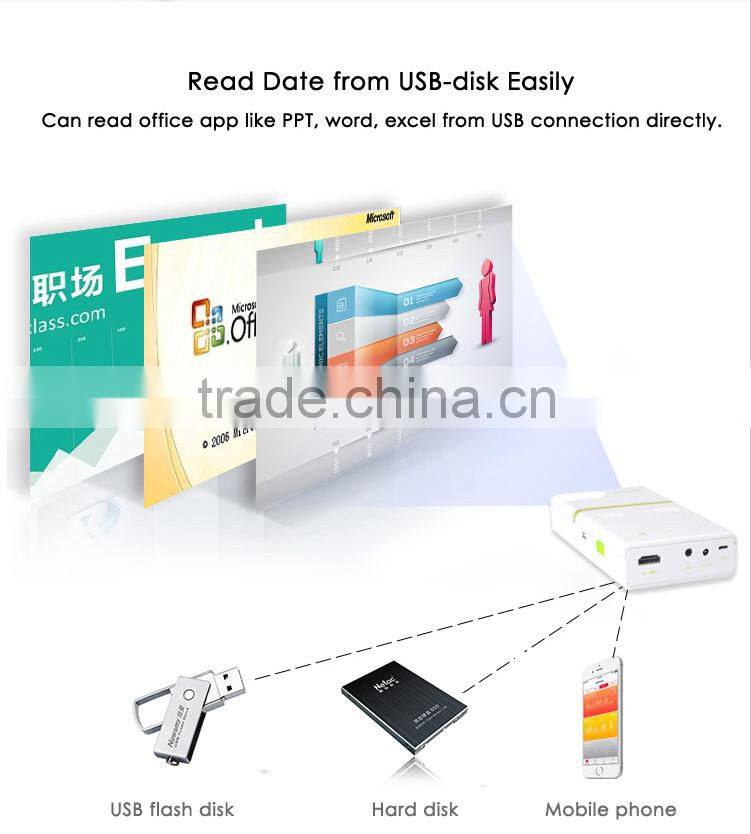 HD Multimedia Mini Mobile Phone Projector with andriod wifi bluetooth projector