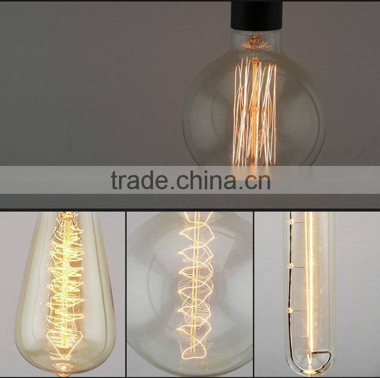 E27 40w 60w G80 wholesale decorative filament edison style bulb vintage antique light bulbs
