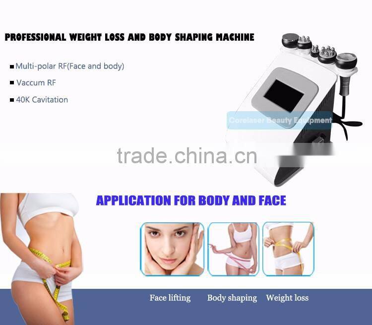 5 in 1 Weight Loss Beauty Device !!! Vacuum Cavitation Slimming Machine in USA