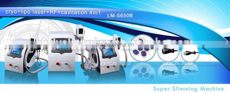 Cavitation +RF+Lipo Laser+ Cryolipolysis / Slim Freeze Belt Cryosunction Freezing Machine