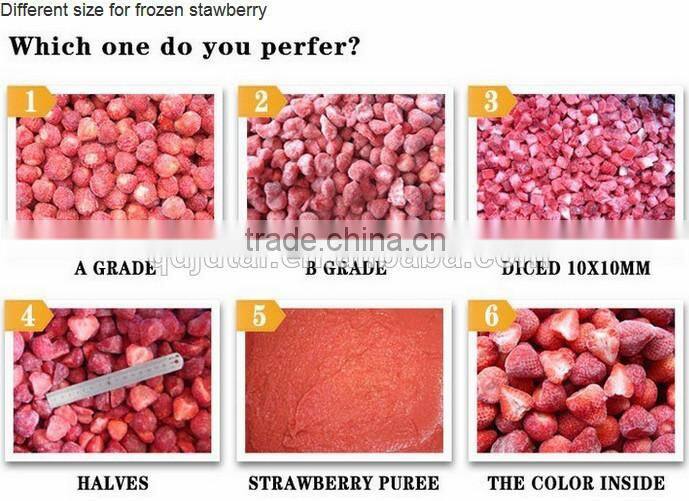 grade A frozen strawberries whole