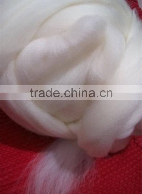 high color fastness Australia wool top 16.5-28mic 55-80mm