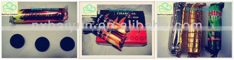 33mm shisha charcoal tablets