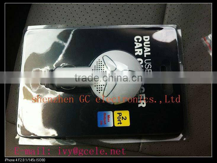 USB Car Charger for Apple Iphone Ipad Ipad