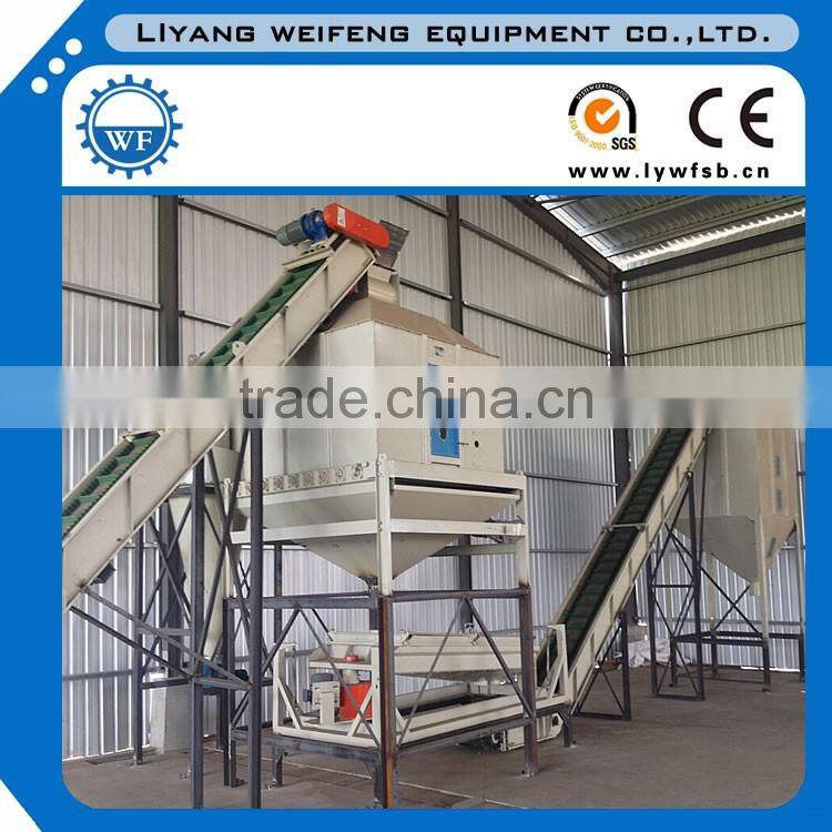 Efficient complete wood pellet production line, 1T/H to 4T/H wood pellet line