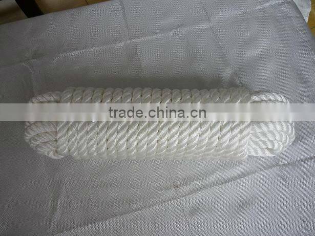 100% Nylon twist rope/high strength nylon rope