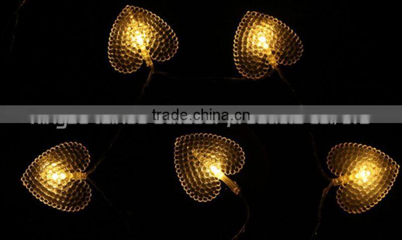 twinkle twinkle love shaped addressable led christmas light