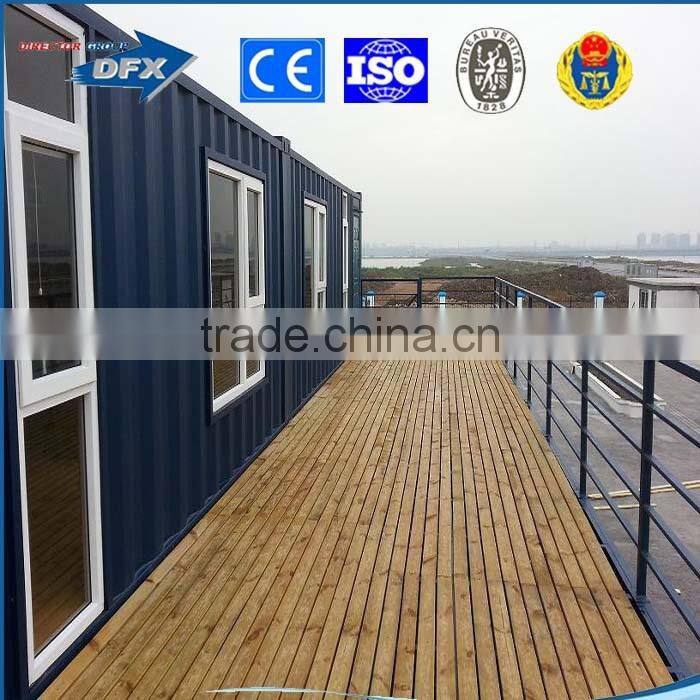 2015 design modified prefab shipping container house for sale