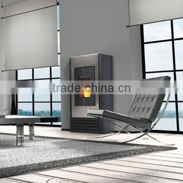 high efficient pellet stove from poland/ stove with chimney/ pellet stove with remote control