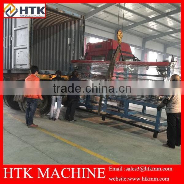 full auto chain link fence making machine twist-knuckled edge factory